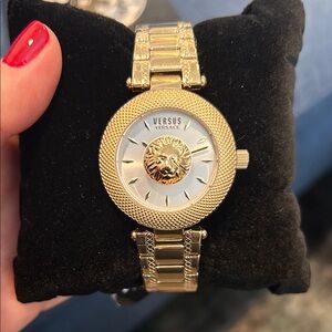 Versus Versace Gold and Silver Women's Watch